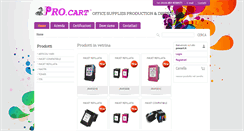 Desktop Screenshot of procart.it